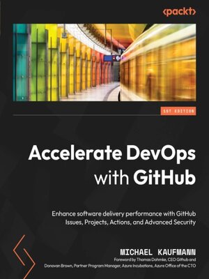 cover image of Accelerate DevOps with GitHub